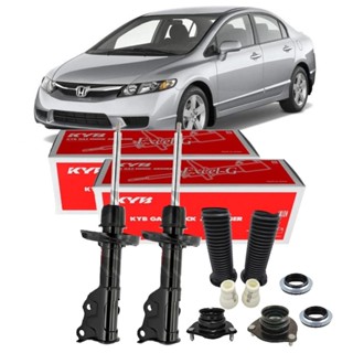 PAR AMORTECEDOR DIANTEIRO HONDA NEW CIVIC 2006 ATÉ 2011 KAYABA + KITS em Oferta na Shopee