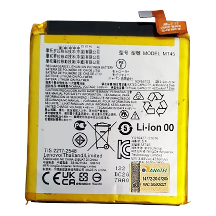Bateria  Motorola Moto Edge 20 Pro Mt45