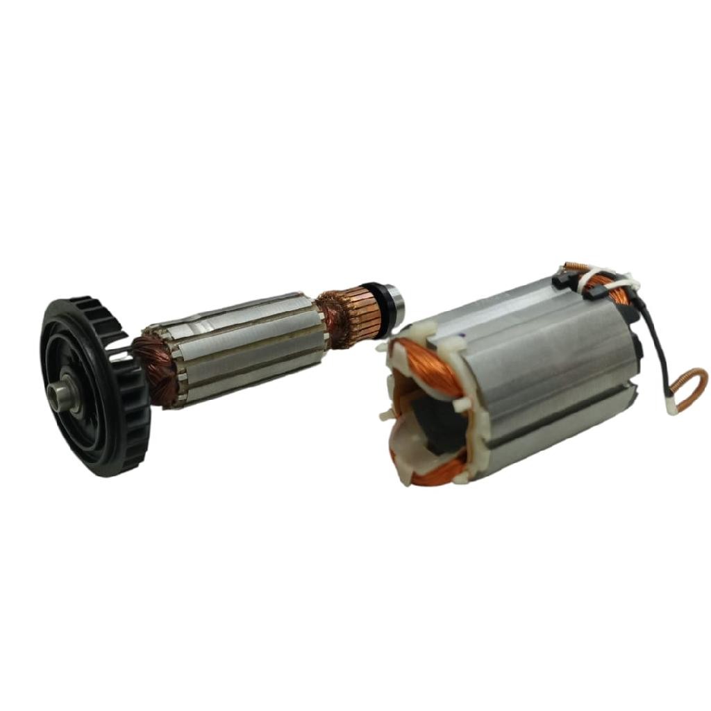 Kit Induzido+ Estator 220v P/ Retifica Makita Modelo Mgd102 / M9100