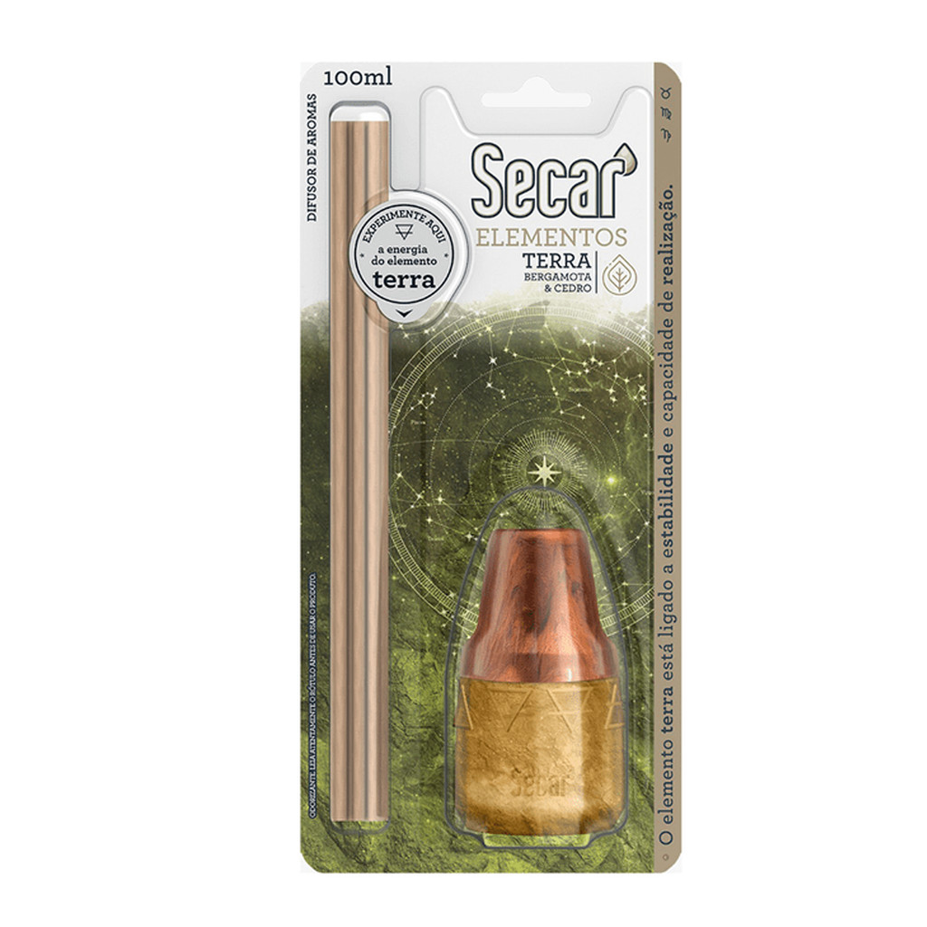 Difusor de Aromas Terra 100ml Secar