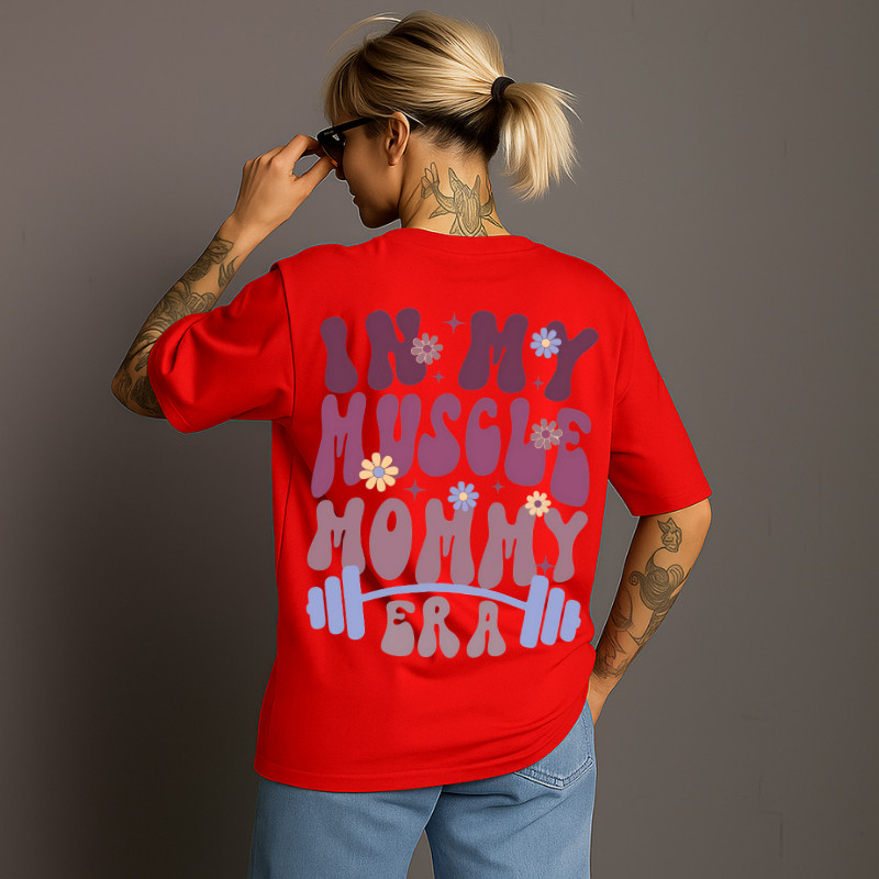 Camisetão Algodão Feminino T-shirt Gym Larga Blusão Academia