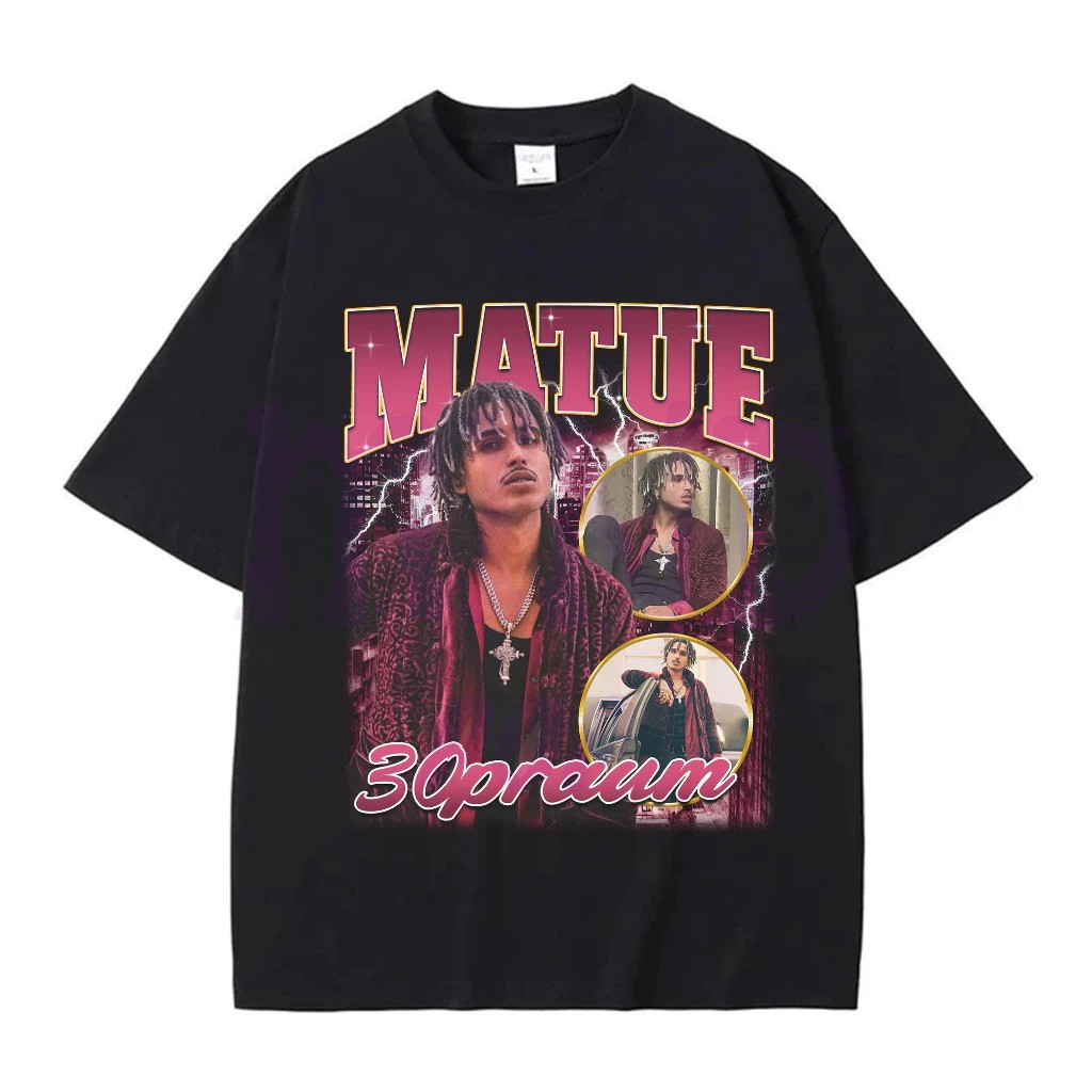 Camiseta Básica Matue Vintage Camisa 100% Algodão Streetwear Temos Plus Size Premium