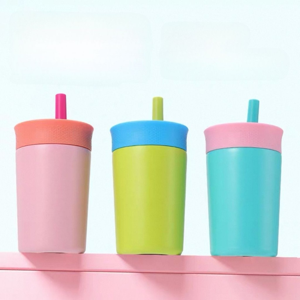 Copo Isotérmico com Canudo 350ml SUS 316 | Tampa Vedada com Trava | Bebida Quente e Fria por Horas