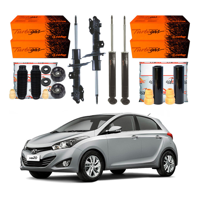 Amortecedor Dianteiro Traseiro Hb20 1.0 1.6 2012 A 2015 em Oferta na Shopee