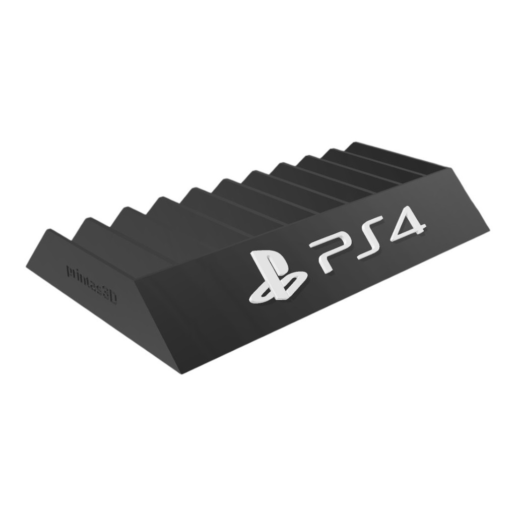 Suporte Stand Porta Jogos Para PS4 - 10 Slots