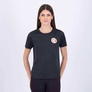 Camisa Internacional 1909 Feminina Preta em Oferta na Shopee