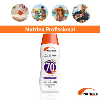 Protetor Solar Nutriex Fps 70 Facial Corporal Alta Proteção Uva Uvb Anti Envelhecimento em Oferta na Shopee