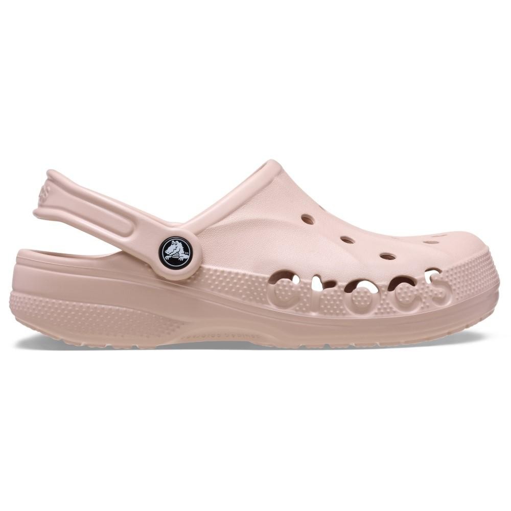 Sandália crocs baya pink clay em Oferta na Shopee