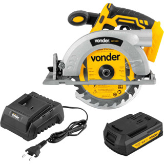 Kit Serra Circular ISCV1831 + Bateria 18V + Carregador Vonder em Oferta na Shopee