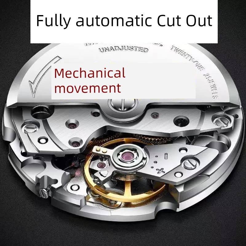 relogio masculino [Relógio mecânico genuíno importado] Swiss Tourbillon oco relógio de quartzo masculino automático à pr