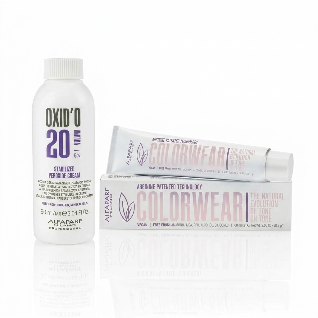 Kit Coloração Color Wear Alfaparf 6 e Ox 20VL 90ml