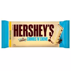 Chocolate Hershey's Branco com Cookies 77g - 18 Unidades