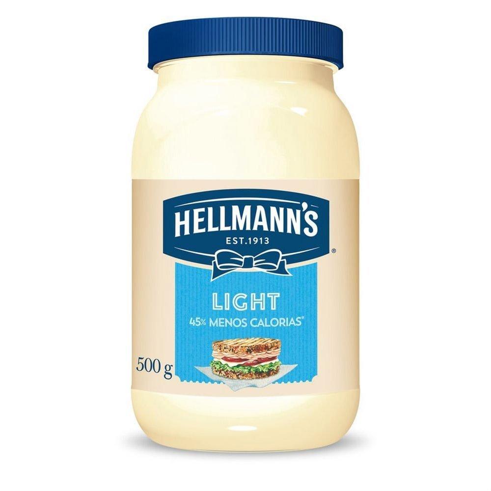 Maionese Light 500g - 12 unidades - Hellmanns