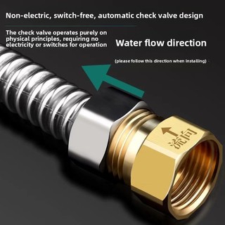Válvula de retenção de vaso sanitário, aço inoxidável, Anti-reverso, fluxo reverso, válvula de parada de água, acessório