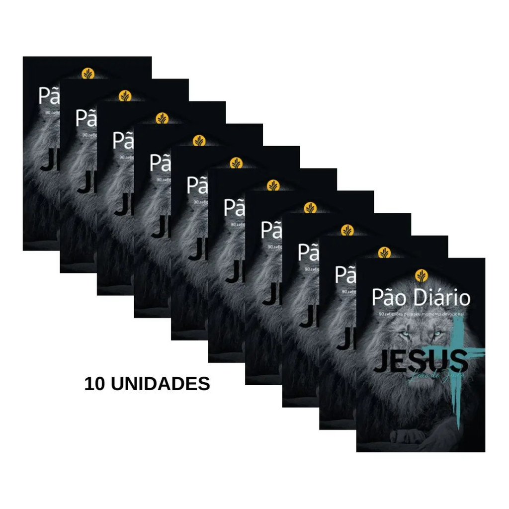Kit 10 unidades Pão Diário Volume 28 -  Leão de Judá