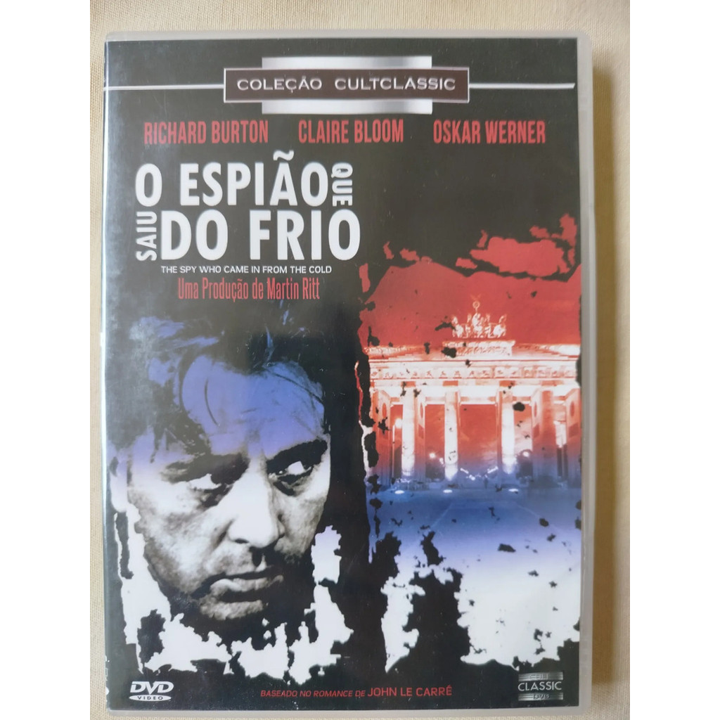 DVD Filme O Espião Que Saiu Do Frio 1966 Richard Burton