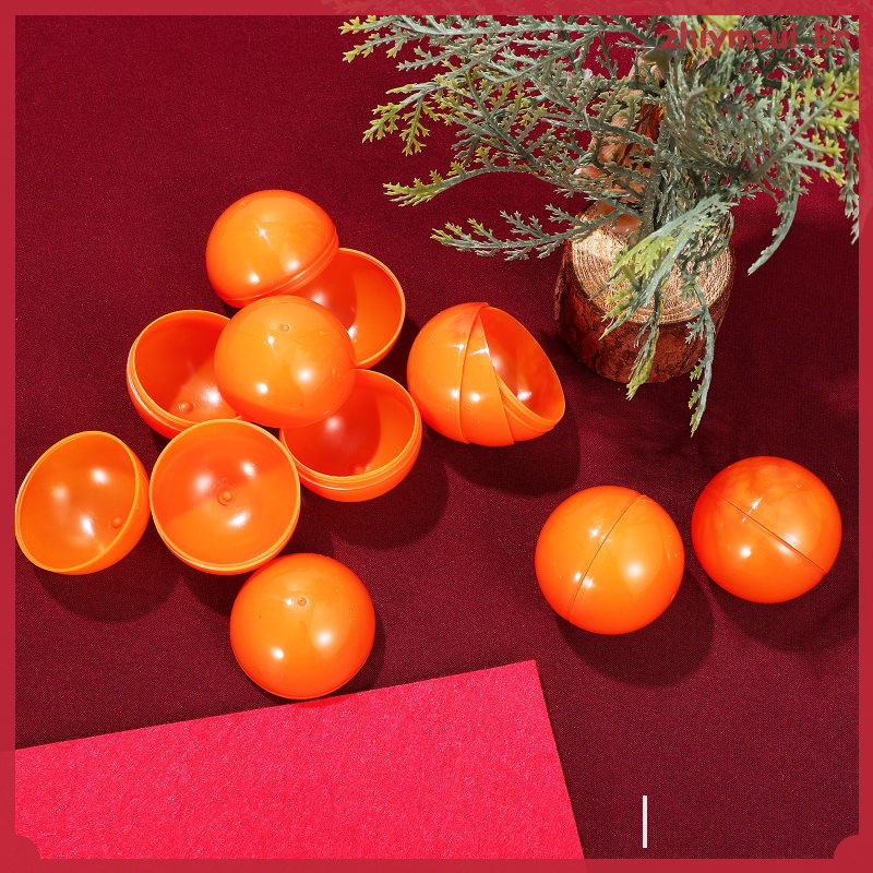 📎 25Peças Bolas Para Rifa De Plástico Laranja Com Superfície Lisa Para Eventos