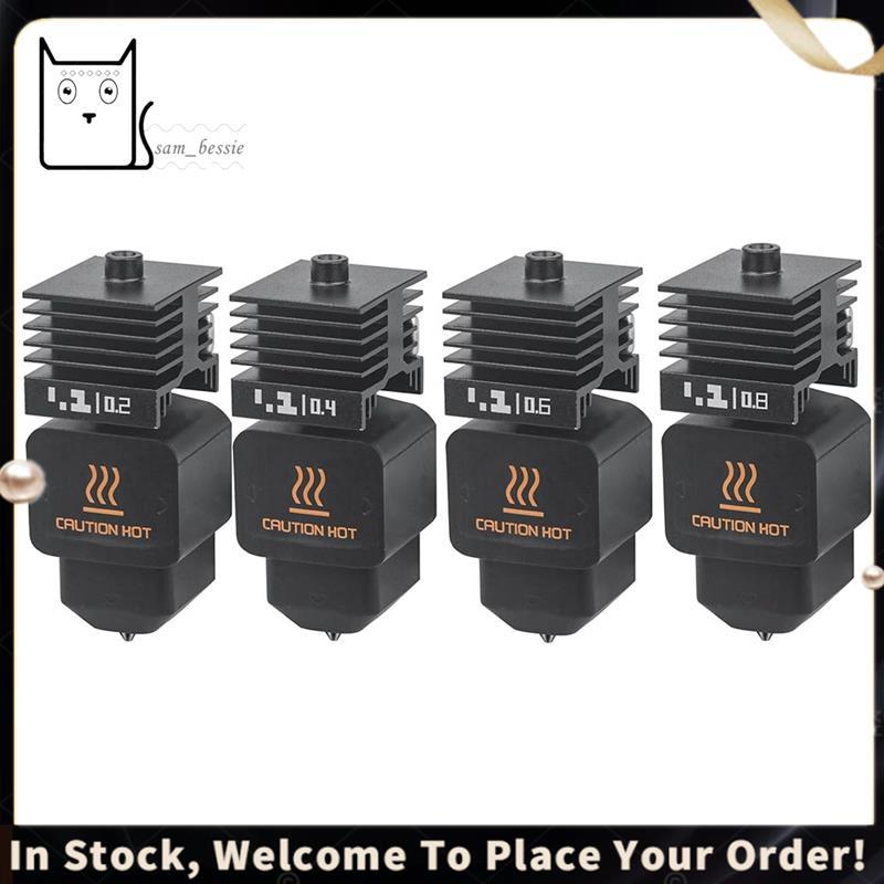 Cabeça De Impressão Kit De Extremidade Quente Extrusora Bocal De Aço De Alta Temperatura Para Laboratório H2D/A1 Mini