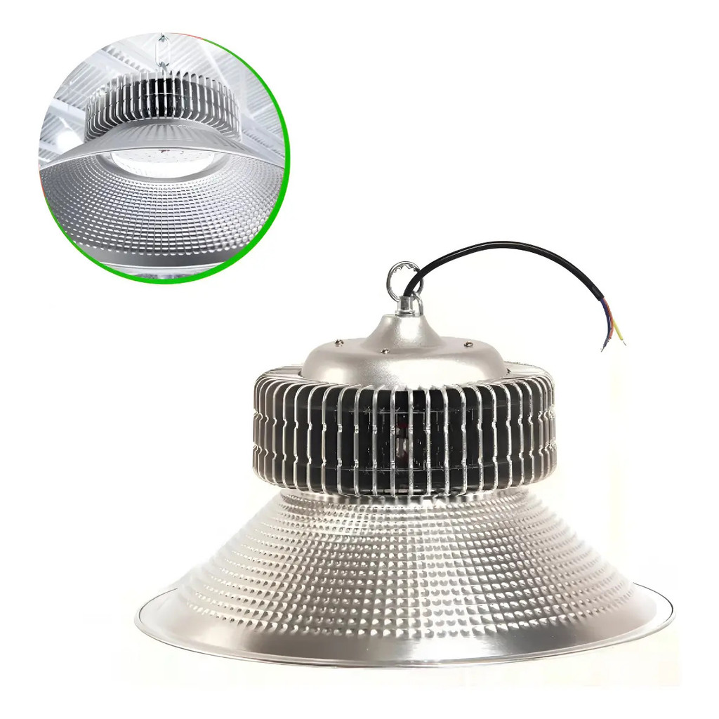 Luminária Ufo 150w Led High Bay Luz 6500k Industria Galpão