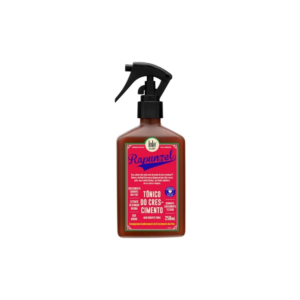 Rapunzel Tonico Do Crescimento 250ml - Lola Cosmetics