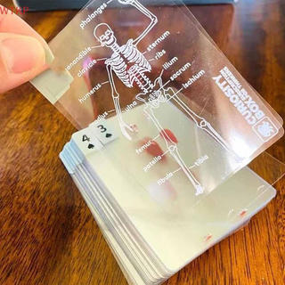 Cartas De Jogo De Anatomia Humana , Baralho De Corpo , Engraçado , Transparente , Tabuleiro Para Festa , Imperdível