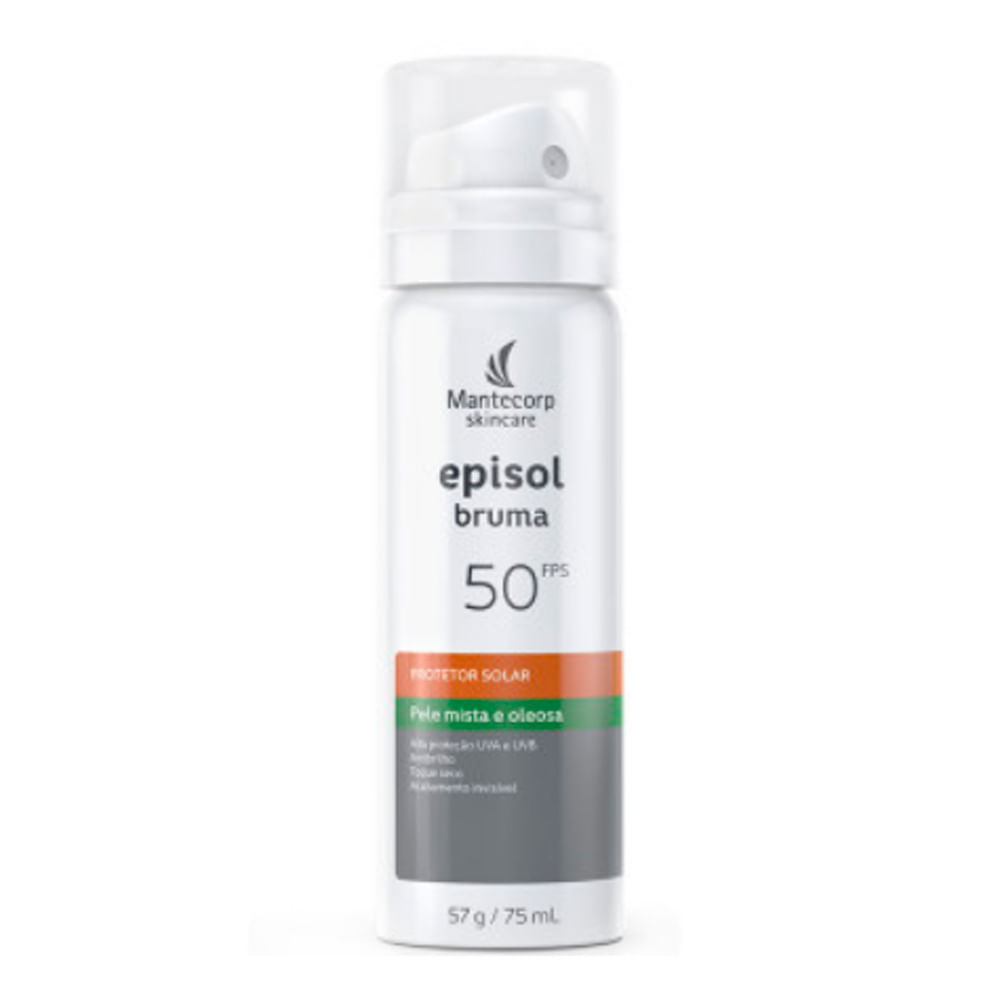 Protetor Solar Episol Bruma Facial FPS 50 75ml