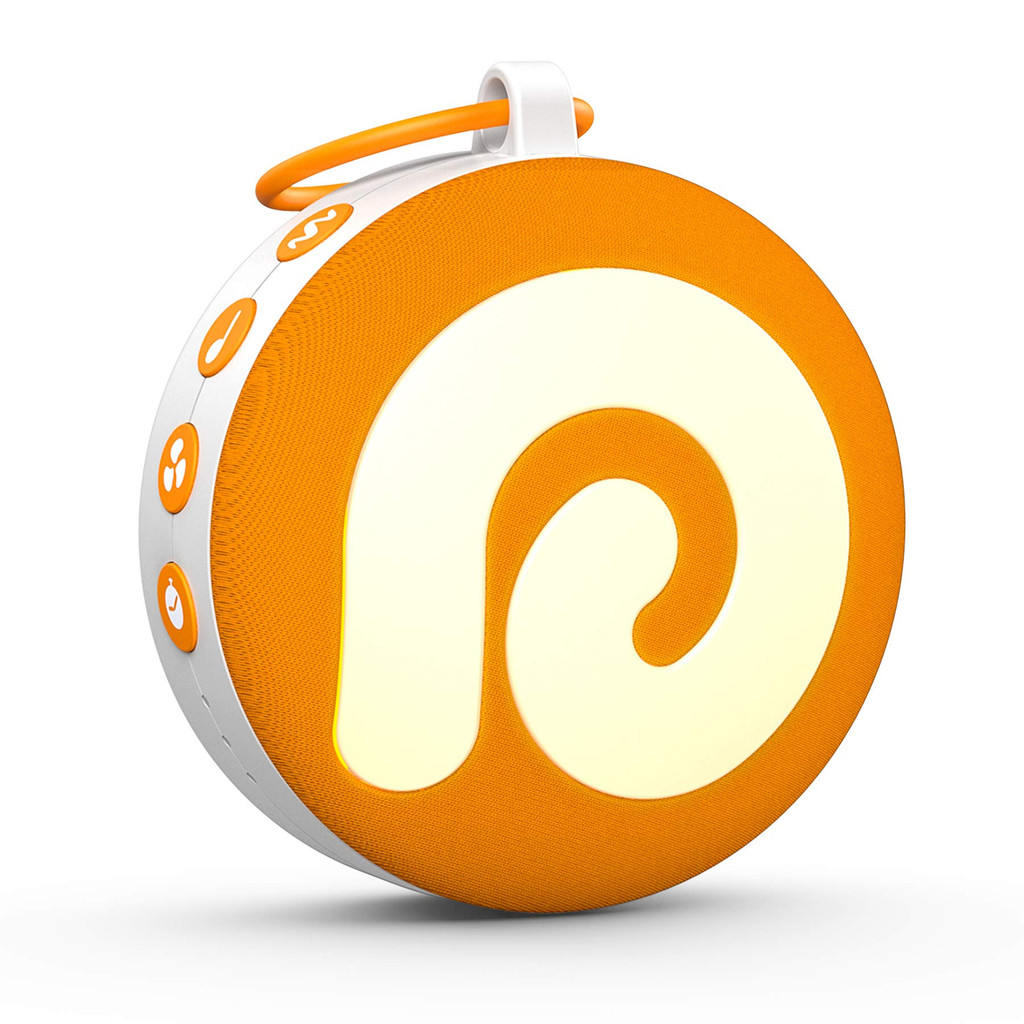 Imagem Máquina de ruído branco Dreamegg com bateria, 11 sons relaxantes, luz noturna ajustável, timer, USB.