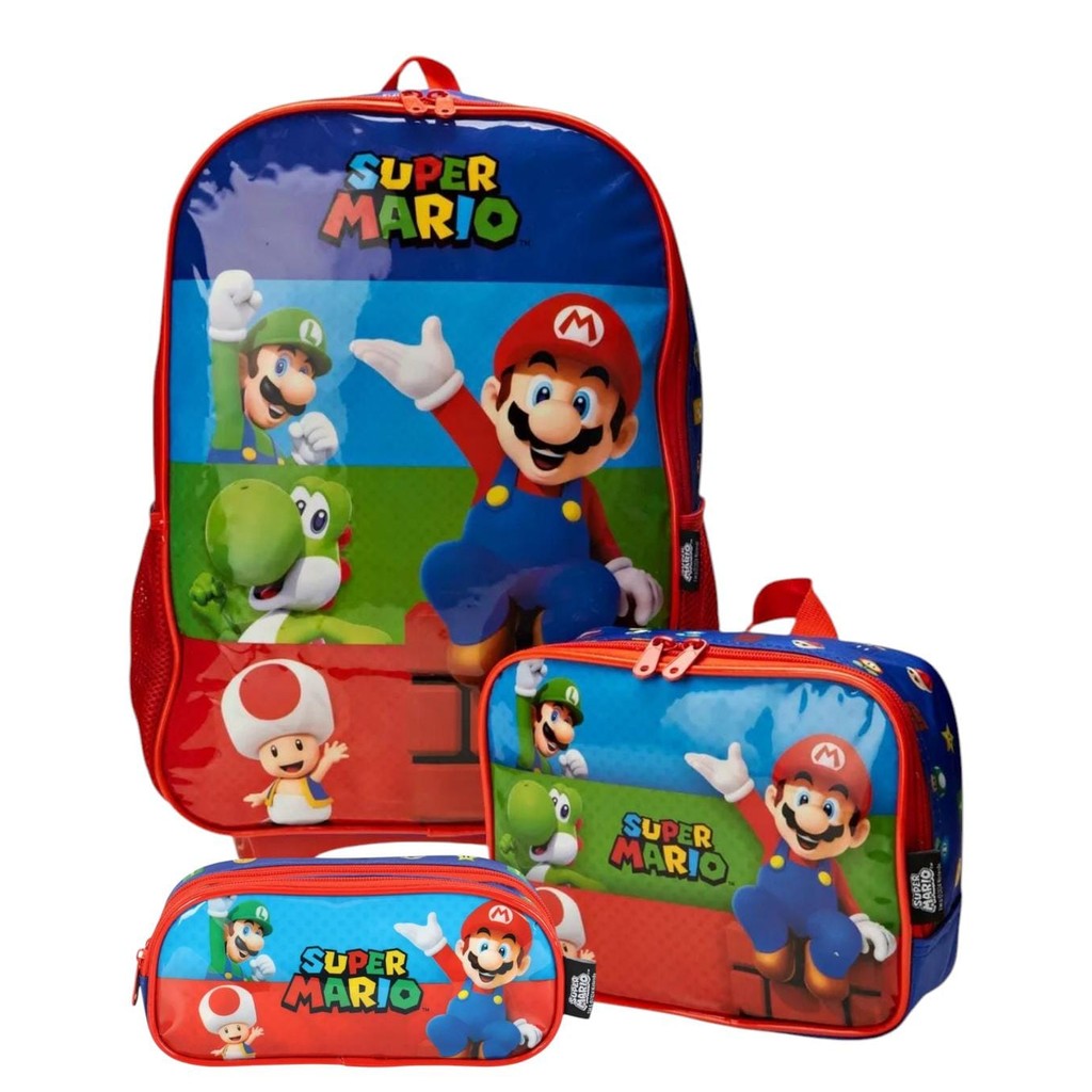 Kit Mochila Rodinhas Mario: Onde Comprar | BuscaProdutos