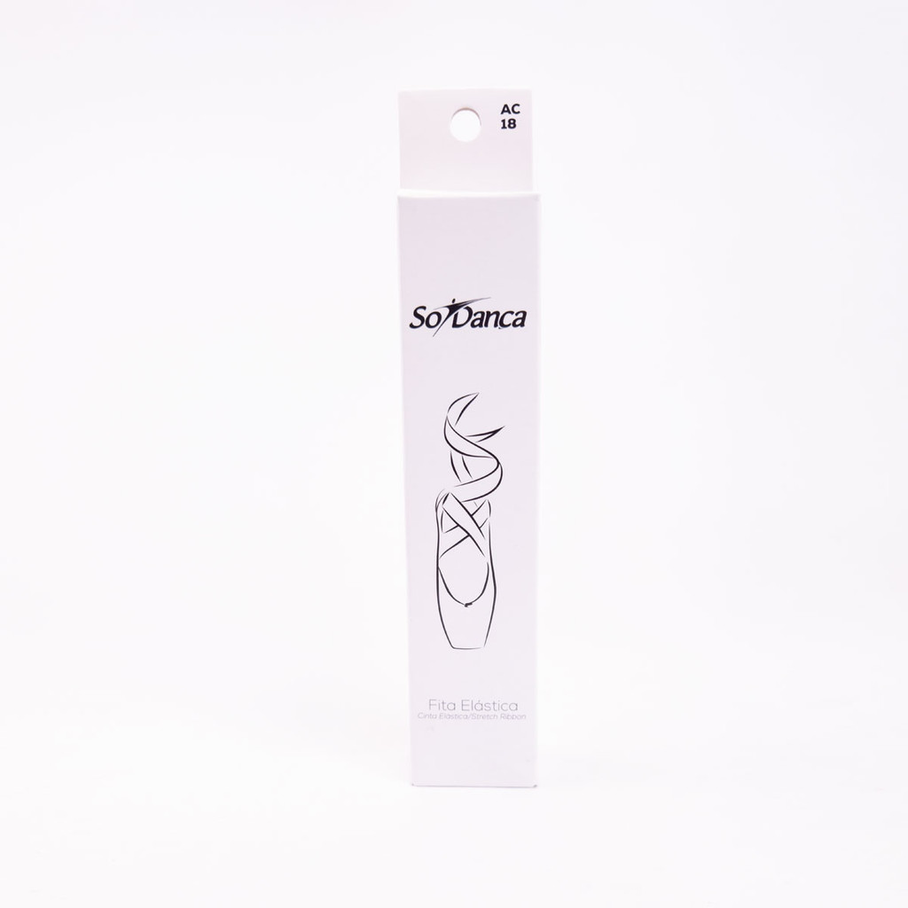 Fita Elástica para Sapatilhas de Pontas - AC18 - Só Dança.
