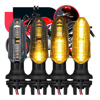 Kit Pisca Seta De Led Cb250 Twister Cg Titan Fan Start 160