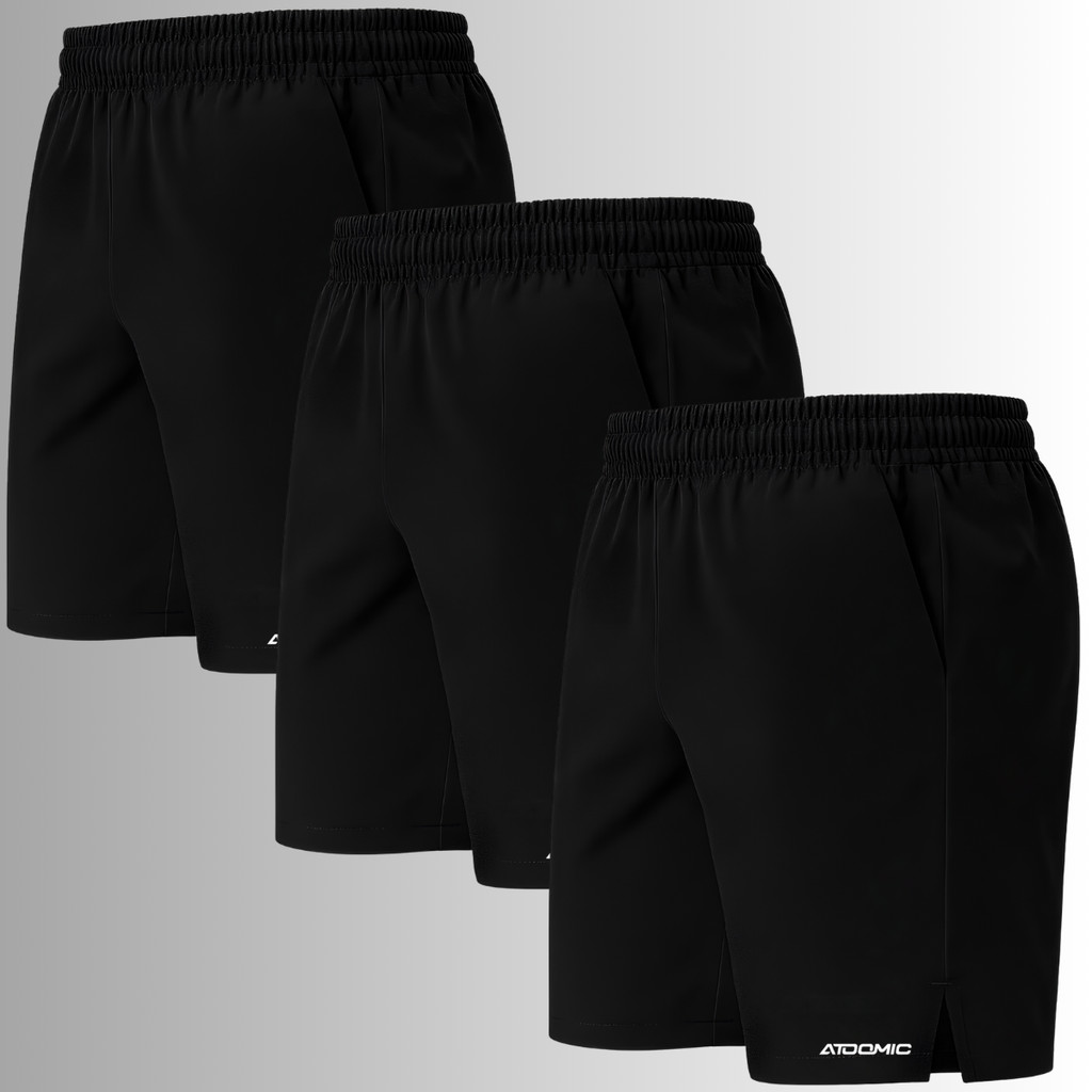 Kit 3 Bermuda Shorts Elastano Premium Treino em Oferta na Shopee