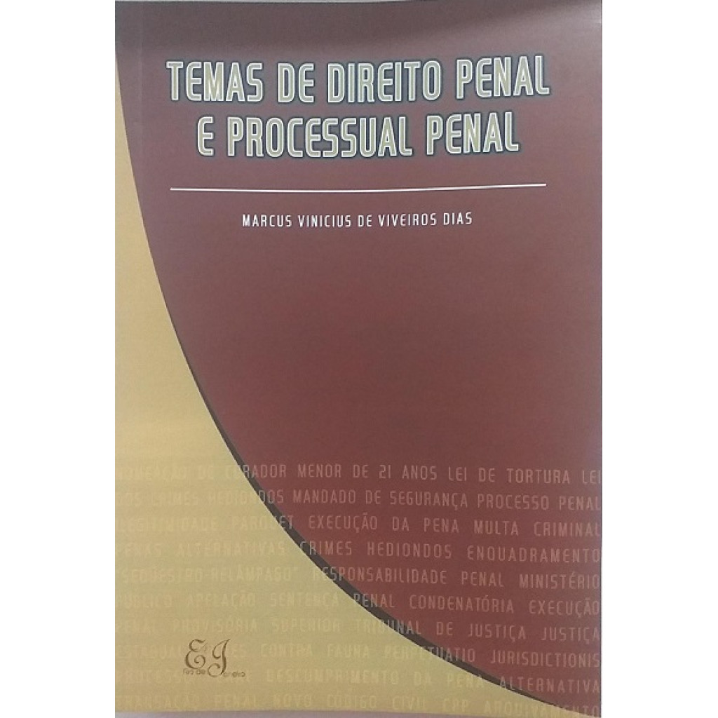Temas De Direito Penal E Processual Penal