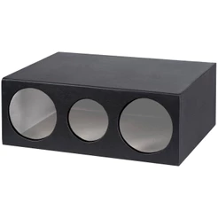 Caixa 2 cornetas + 1 super tweeter - cone normal