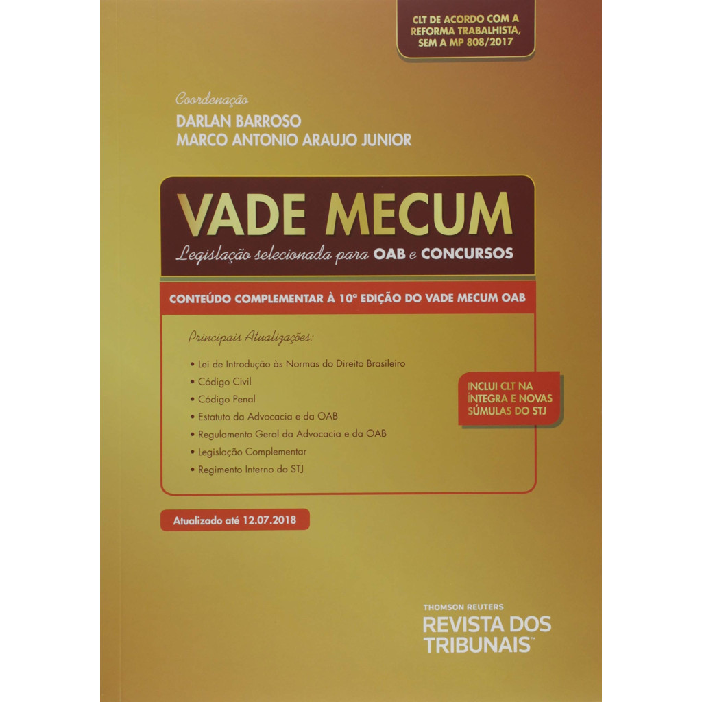Conteúdo Complementar Vade Mecum Oab