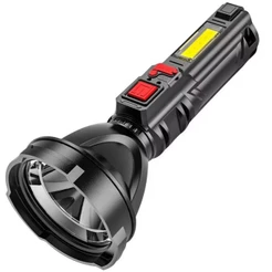 Lanterna Recarregável USB Tipo C LED COB Alta Potência Resistente Água Onistek ON-LT048