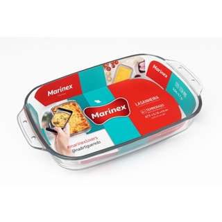Lasanheira de Vidro Marinex 5 Litros em Oferta na Shopee