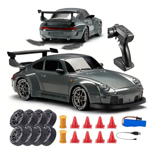 Carrinho Controle Remoto Drift Bateria Recarregavel 4x4 Porsche Nissan GTR em Oferta na Shopee