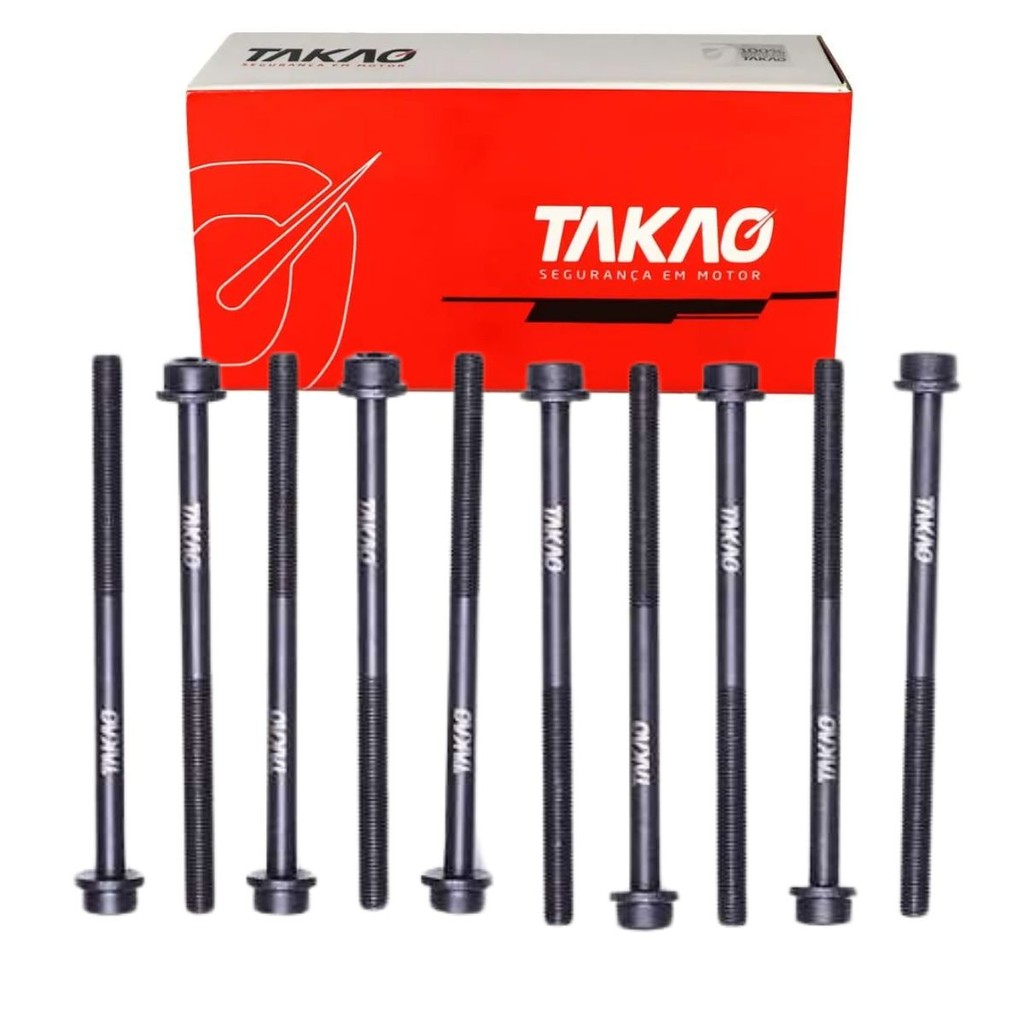 Parafuso De Cabeçote (Jg) Focus 2.0 16V 2009 A 2012 / Ecosport 2.0 16V 2009 A 2012 / Focus Novo 2.0 16V 2013 A 2019