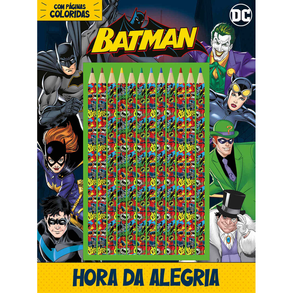 Livro Batman Hora da Alegria