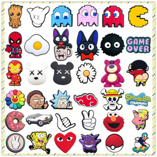 Quente 1 Pçs Logotipo Série Encantos Dos Desenhos Animados Pino Sapato Acessórios Decorar Chinelos Sandálias Fivela Pres em Oferta na Shopee