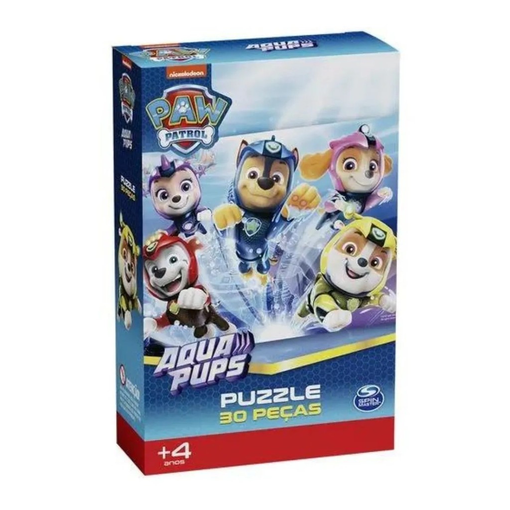 QUEBRA CABEÇA PUZZLE PATRULHA CANINA 30 PEÇAS GROW 03351