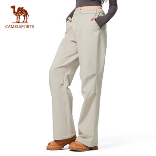 CAMEL Sports Mulheres Esportes Calças De Veludo Workwear Paraquedista Reto Solto Casual Ao Ar Livre À Prova De Vento D'á em Oferta na Shopee
