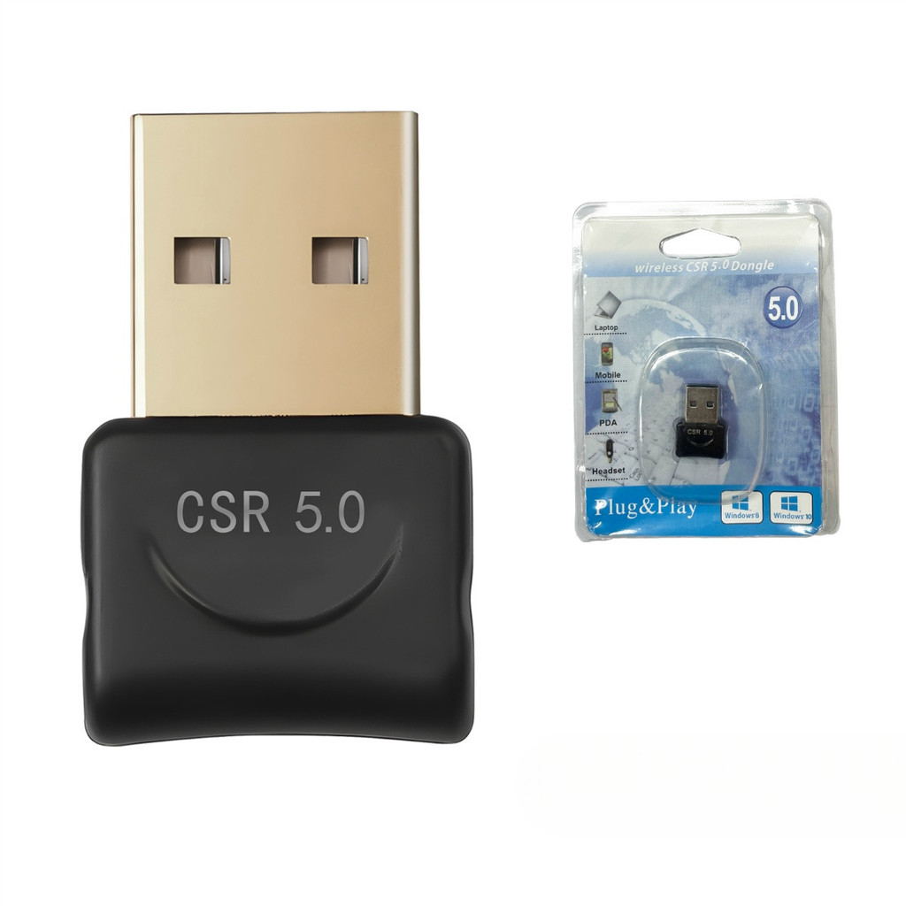 Adaptador Bluetooth 5.0 USB Dongle CSR PC Notebook Fone Teclado Mouse Sem Fio