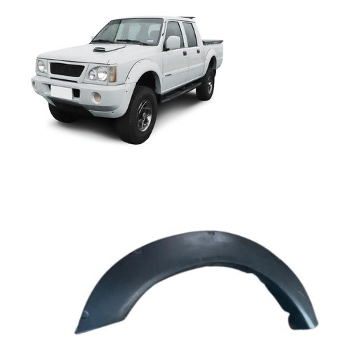 Moldura Aplique  Paralama Dianteiro Direito L200 Gl 2001 02