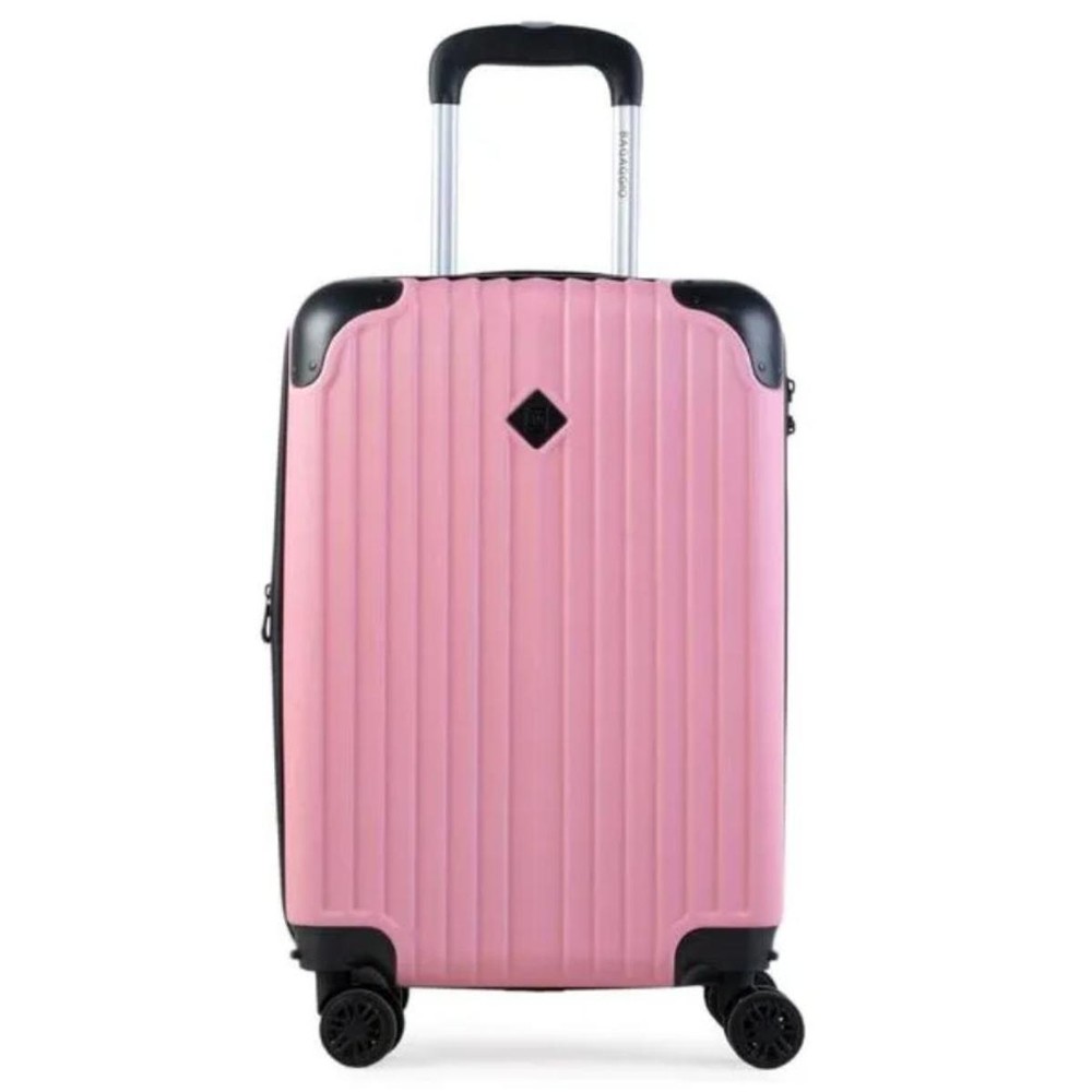 Mala de Viagem Bagaggio Turquia 20 Polegadas - Rosa