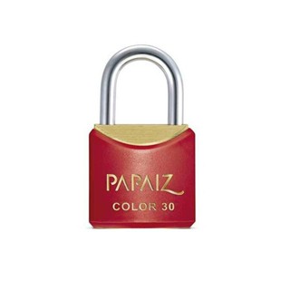 Cadeado com Chave 30mm Latão Vermelho Colorido Papaiz em Oferta na Shopee