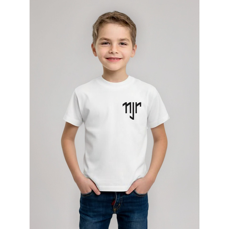 Camiseta Infantil Camisa Unissex Blusa Algodão Menino Menina  Criança Futebol Neymar Njr Time