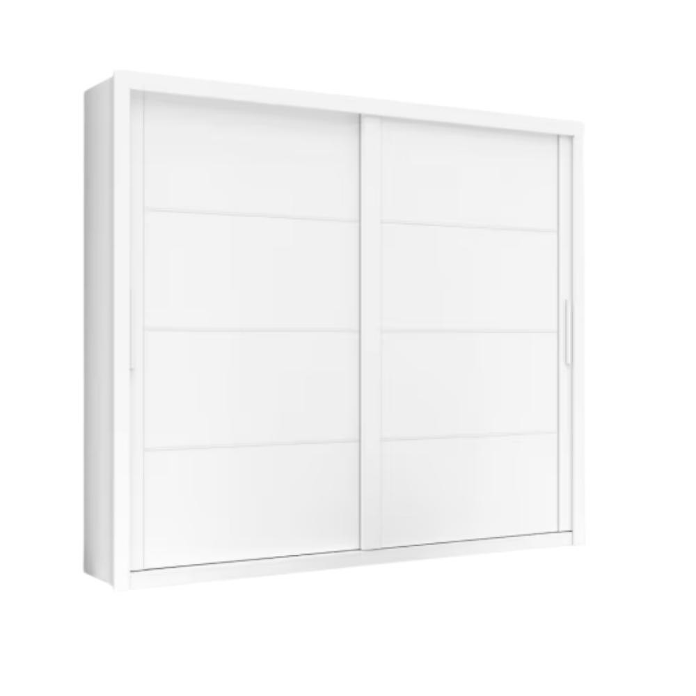 Guarda Roupas Casal Imperador Zanzini Branco em Oferta na Shopee