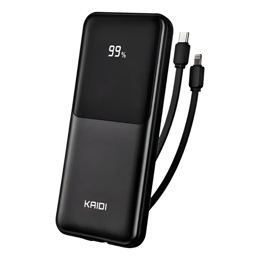 Power Bank Kaidi KD-961/AGOLD BTE-35 10.000mAh Portátil – Carregador Rápido