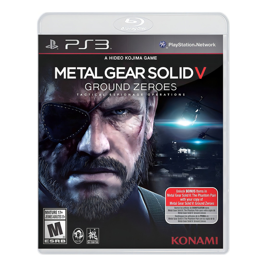 Metal Gear Solid V: Ground Zeroes / Playstation 3 - Bom
